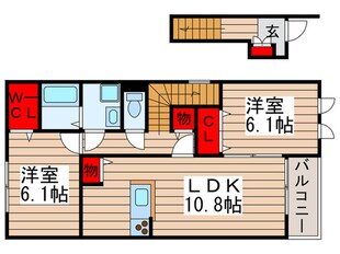 プランド－ルソフィアⅡの物件間取画像